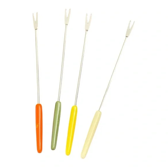 Green Fondue Set - Picture 3 of 3